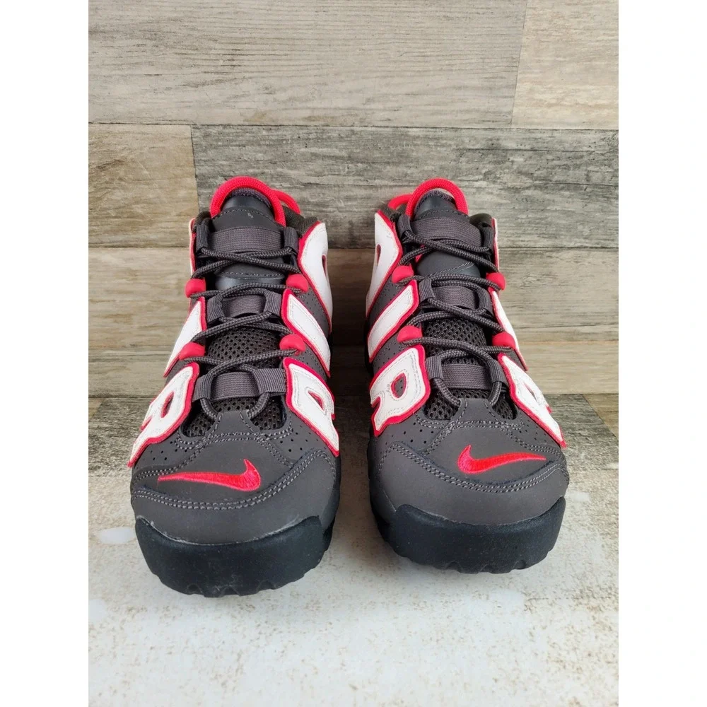 Nike Air More Uptempo Brown Bulls Kids Basketball Shoes Sz 6 6Y Sneakers